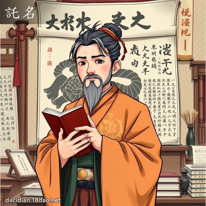 託名 - 國語大辭典配圖