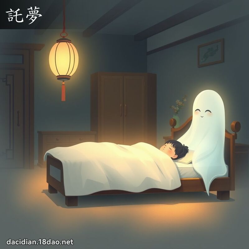 託梦 - 国语大辞典配图