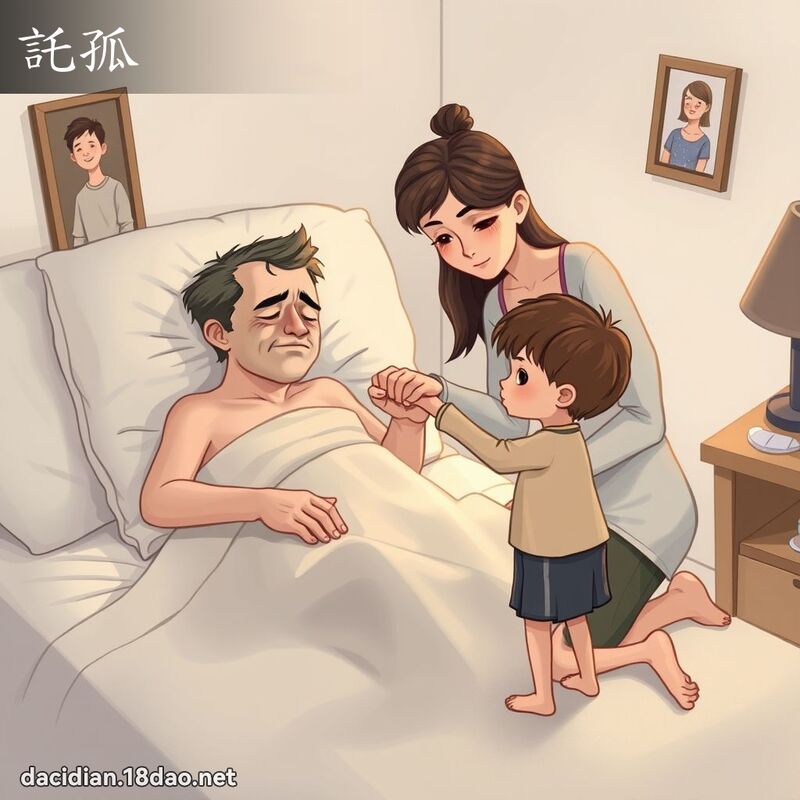 託孤 - 國語大辭典配圖