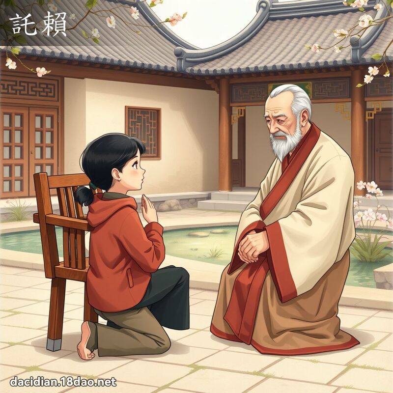 託賴 - 國語大辭典配圖