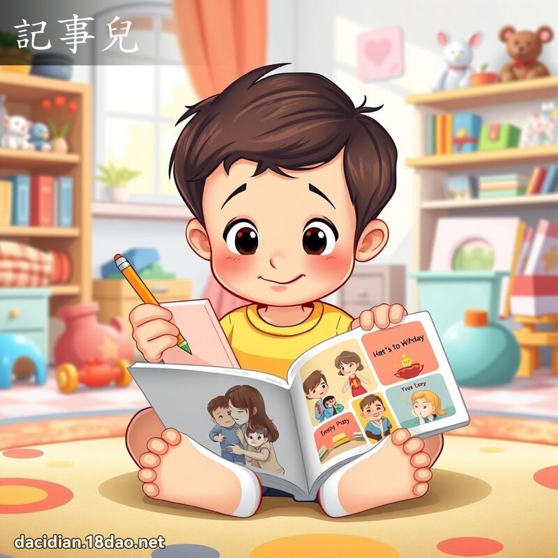 记事儿 - 国语大辞典配图