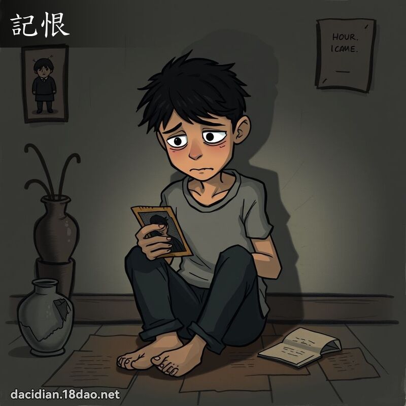 记恨 - 国语大辞典配图
