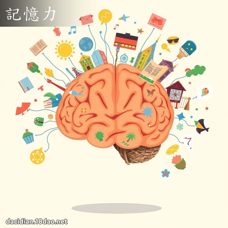 记忆力 - 国语大辞典配图