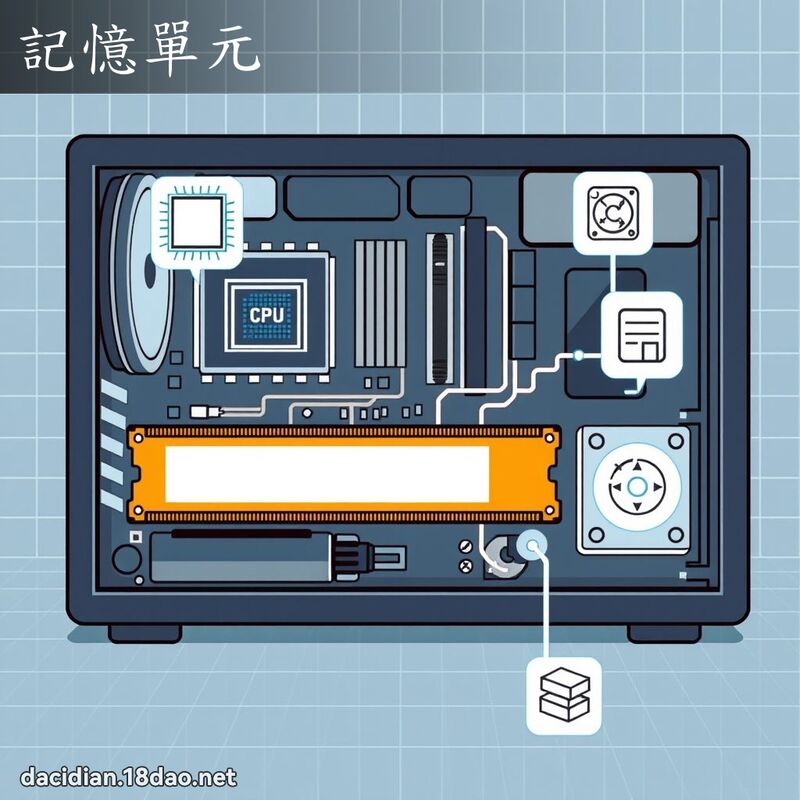記憶單元 - 國語大辭典配圖