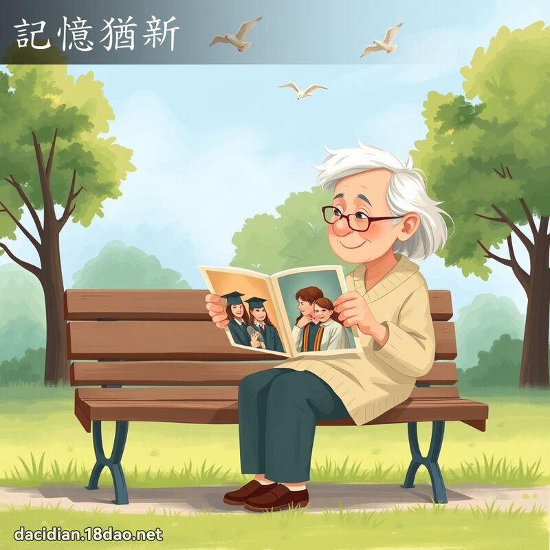 记忆犹新 - 国语大辞典配图