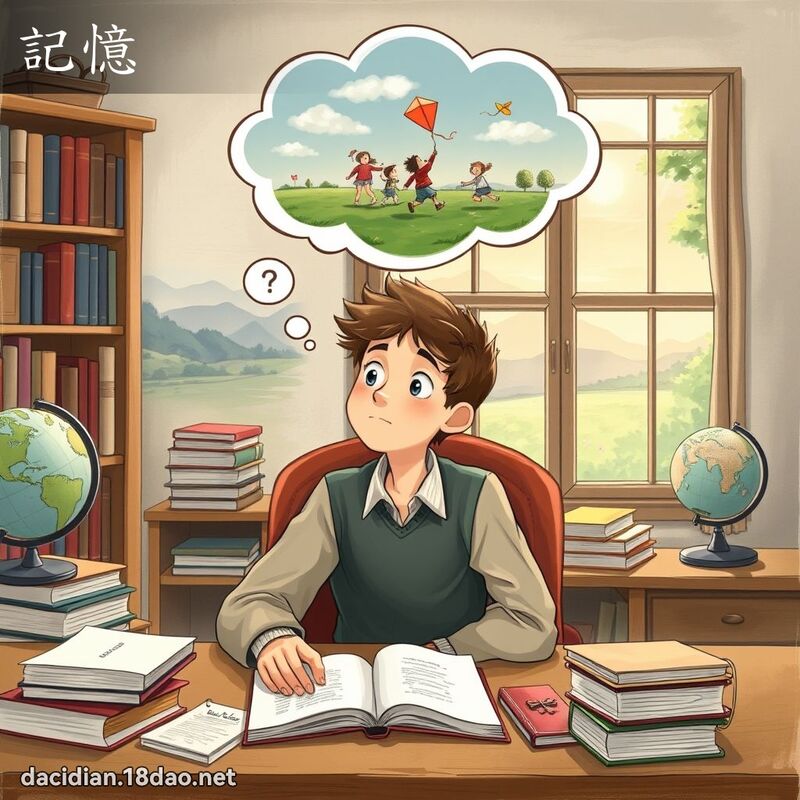 记忆 - 国语大辞典配图