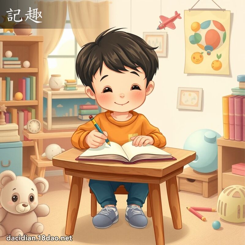 记趣 - 国语大辞典配图