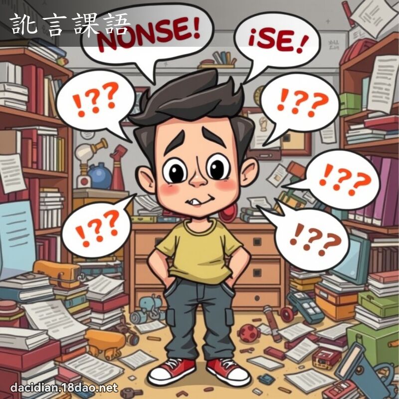 讹言课语 - 国语大辞典配图