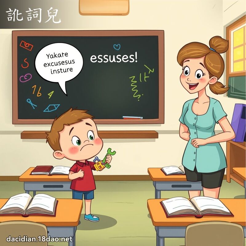 讹词儿 - 国语大辞典配图