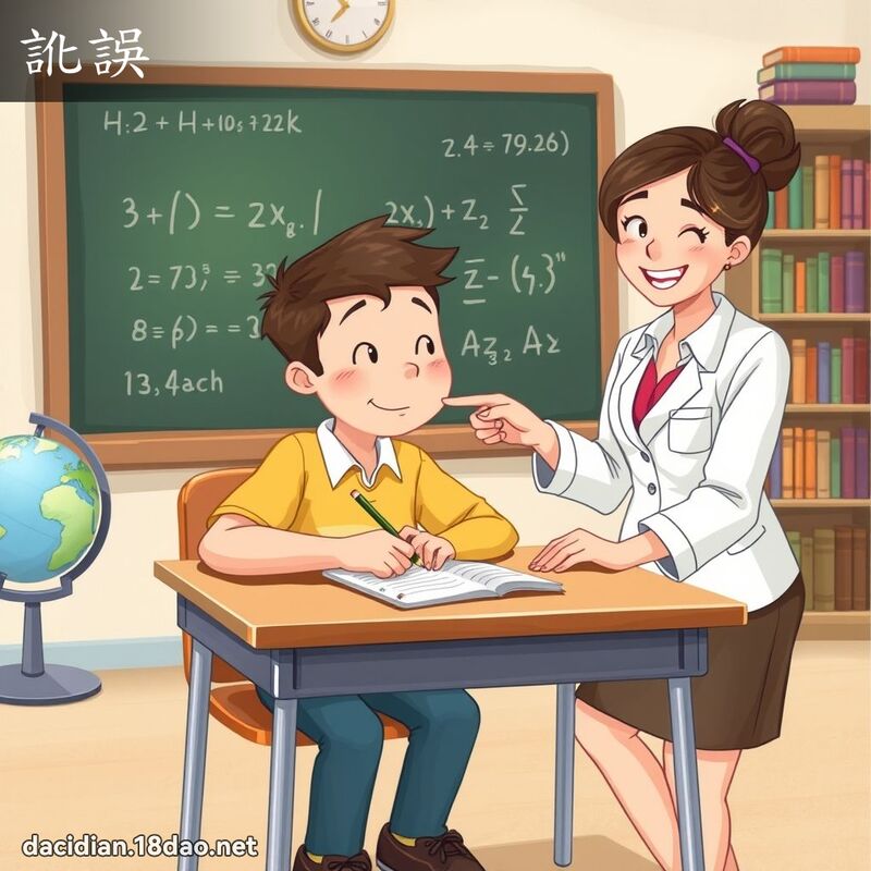 讹误 - 国语大辞典配图