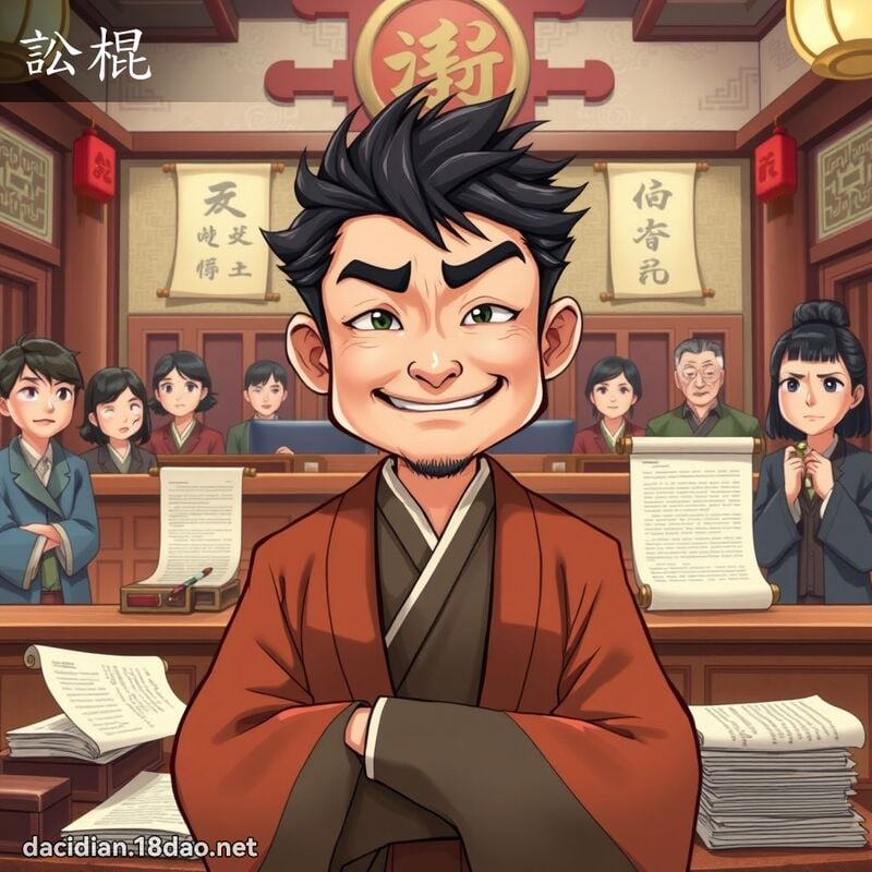 訟棍 - 國語大辭典配圖