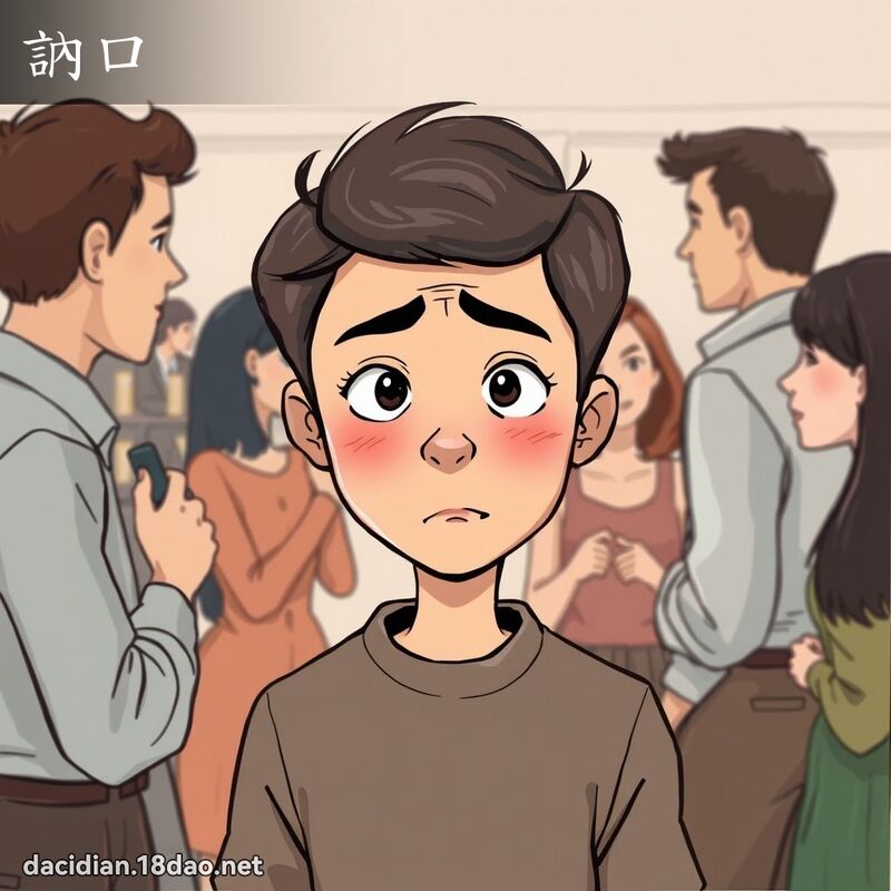 訥口 - 国语大辞典配图