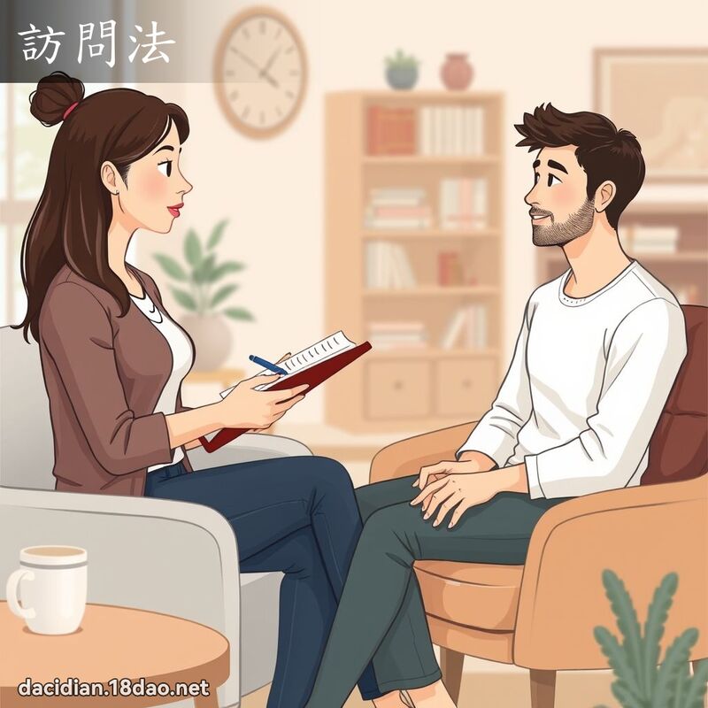 訪問法 - 國語大辭典配圖
