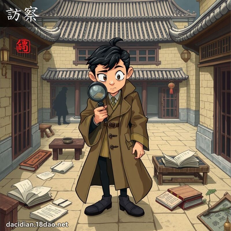 访察 - 国语大辞典配图