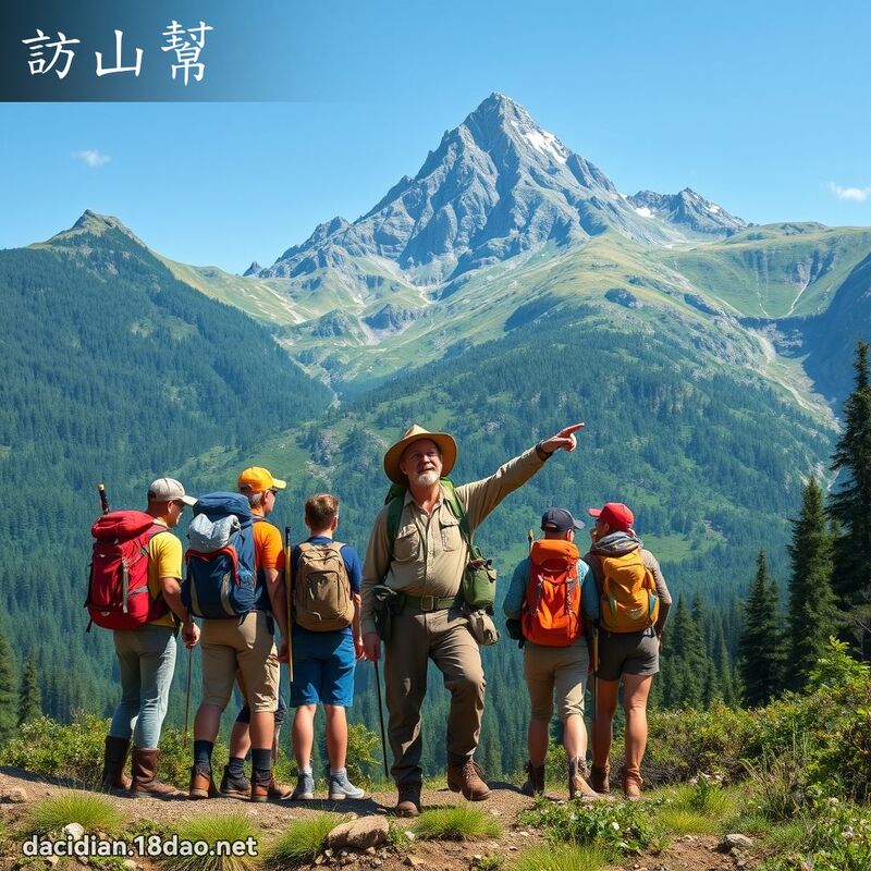 訪山幫 - 國語大辭典配圖