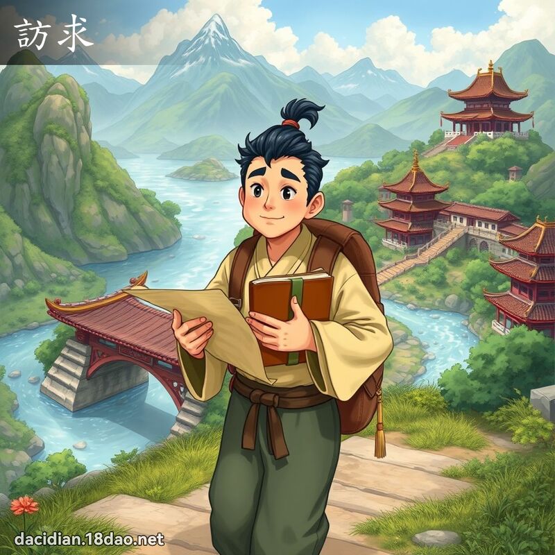 訪求 - 國語大辭典配圖