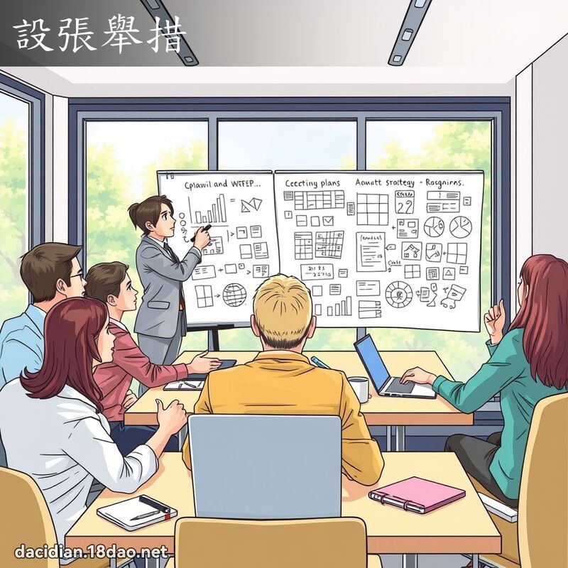 设张举措 - 国语大辞典配图