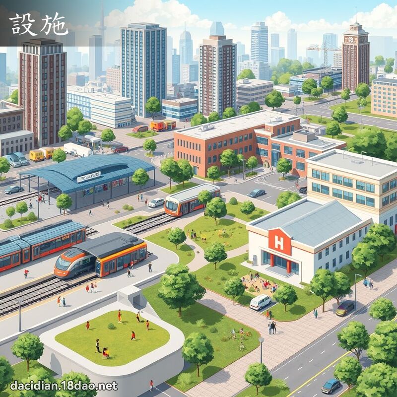 设施 - 国语大辞典配图