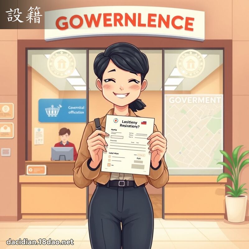 设籍 - 国语大辞典配图