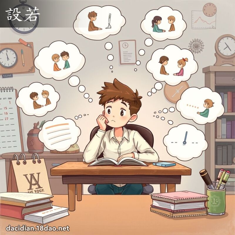 設若 - 國語大辭典配圖