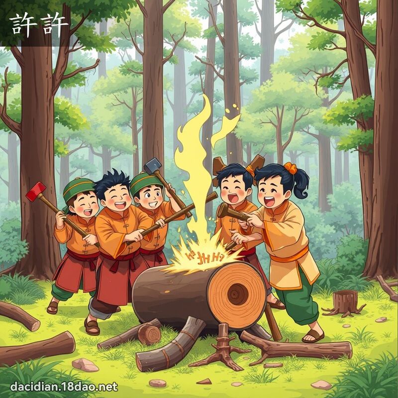 许许 - 国语大辞典配图