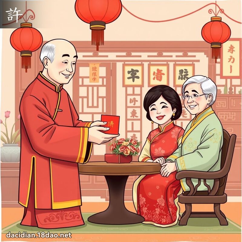 汉字: 许 (多音字)