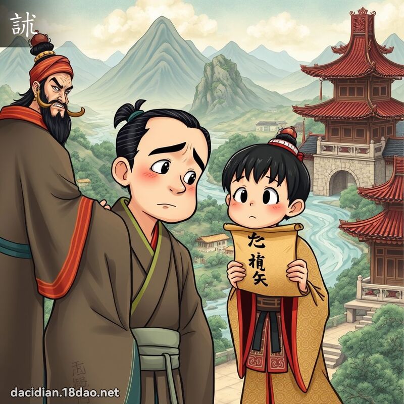 訹 - 國語大辭典配圖