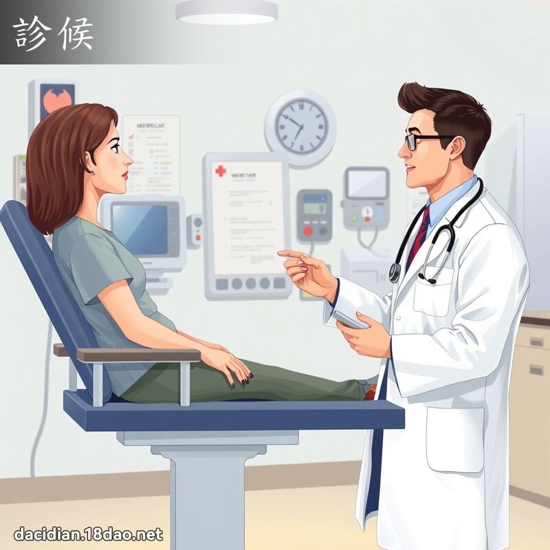 診候 - 國語大辭典配圖