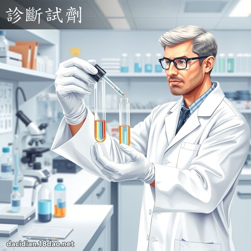 诊断试剂 - 国语大辞典配图