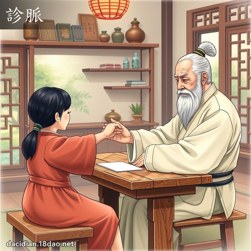 诊脉 - 国语大辞典配图