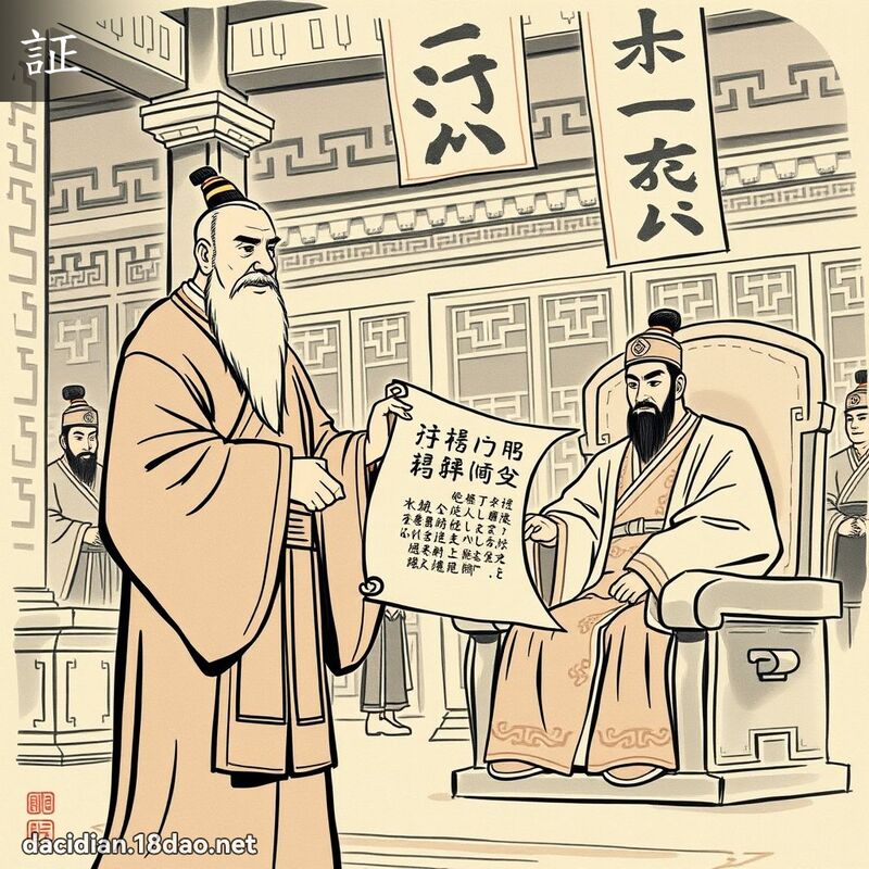 漢字: 証 (多音字)