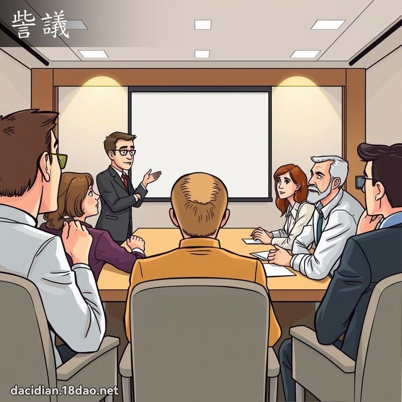 訾议 - 国语大辞典配图