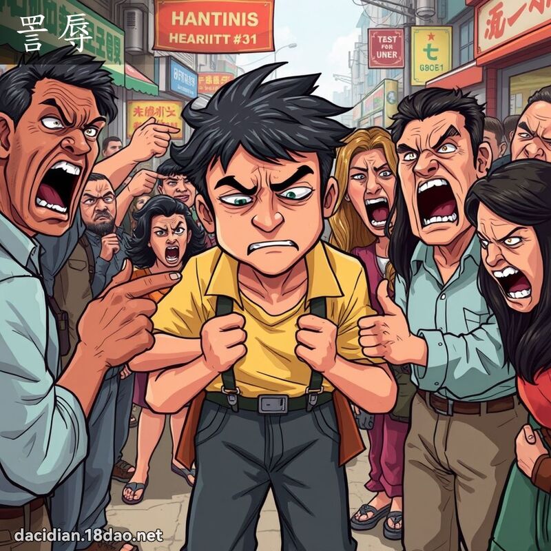 詈辱 - 国语大辞典配图