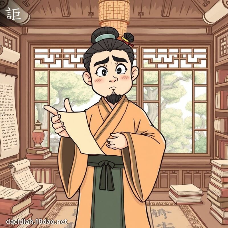 詎 - 國語大辭典配圖