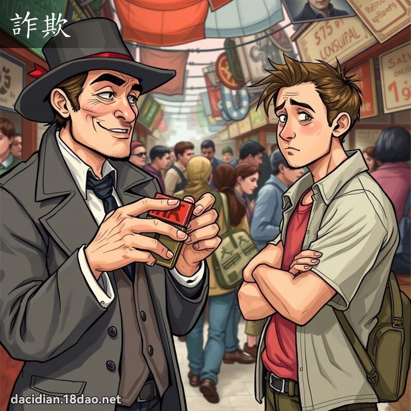 詐欺 - 國語大辭典配圖