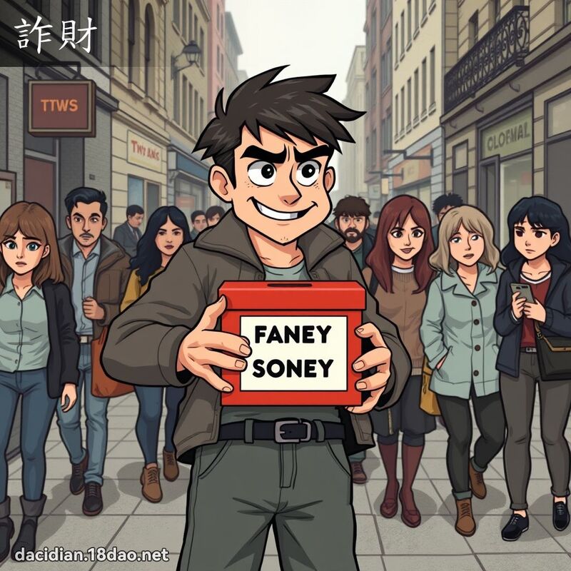 诈财 - 国语大辞典配图