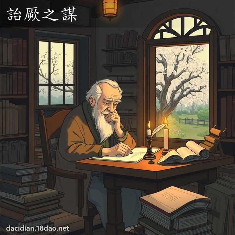 詒厥之謀 - 國語大辭典配圖