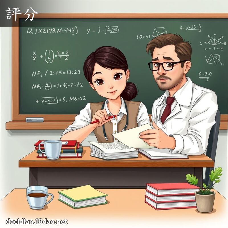 评分 - 国语大辞典配图