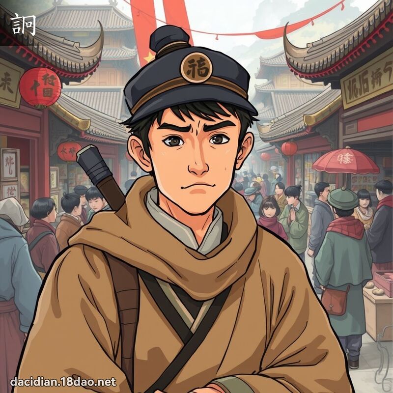 詗 - 國語大辭典配圖