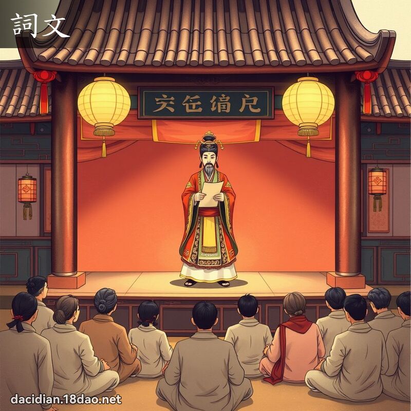 词文 - 国语大辞典配图