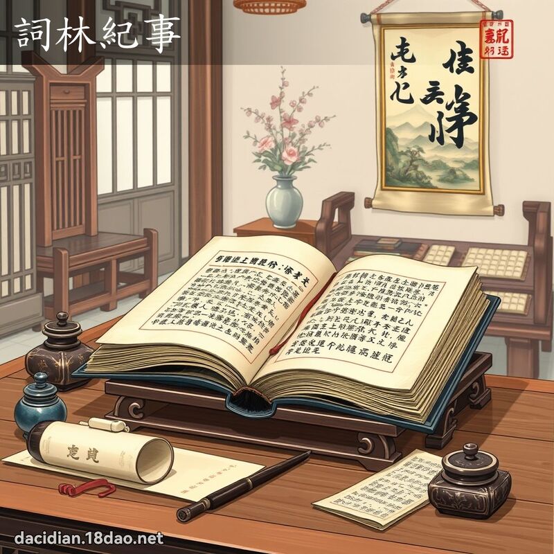 词林纪事 - 国语大辞典配图