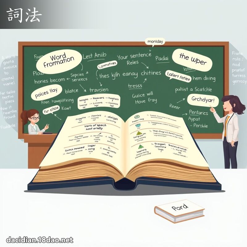 詞法 - 國語大辭典配圖