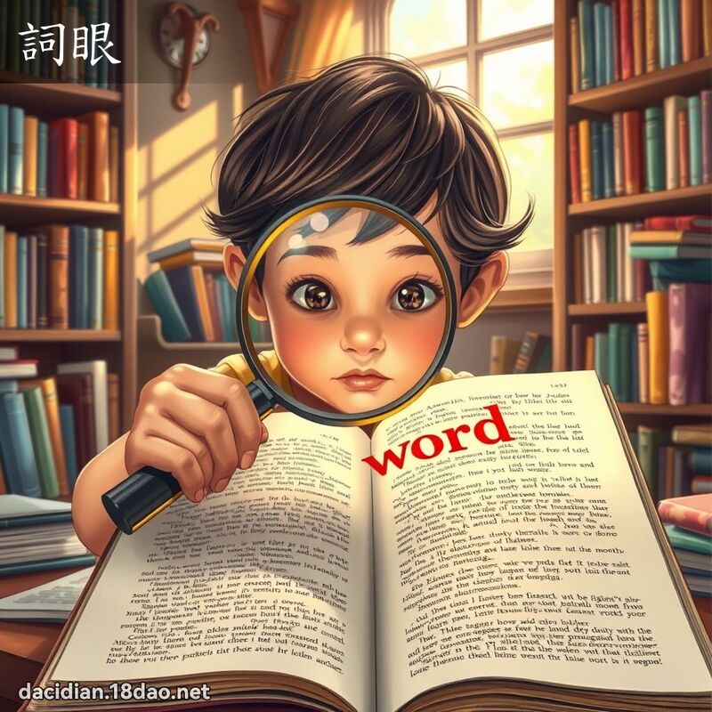詞眼 - 國語大辭典配圖