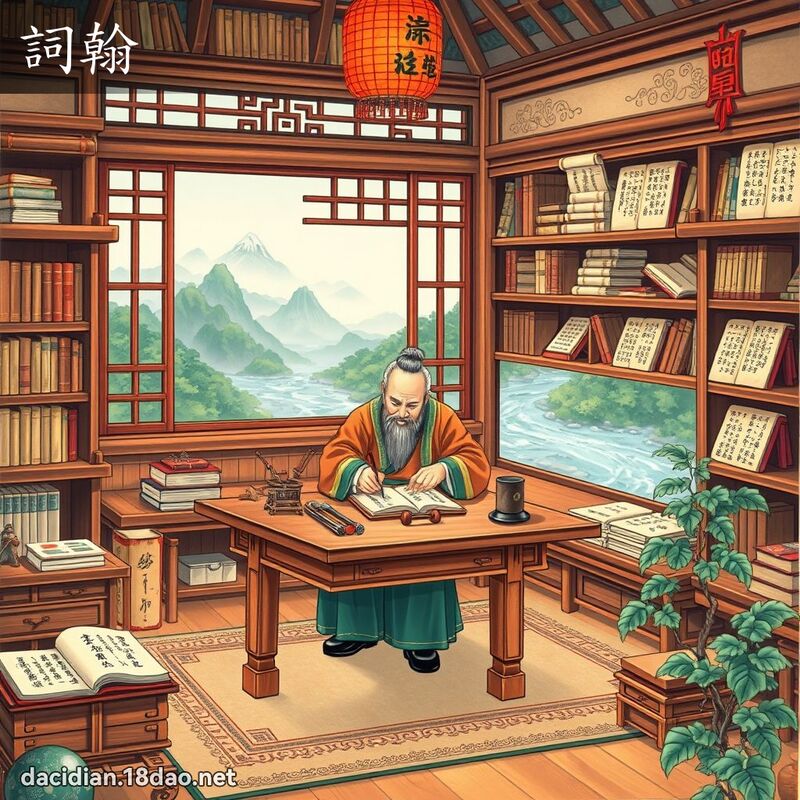 詞翰 - 國語大辭典配圖