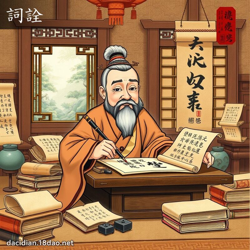 词詮 - 国语大辞典配图
