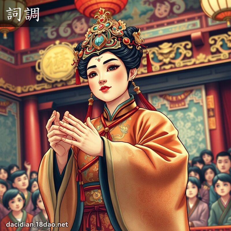 词调 - 国语大辞典配图