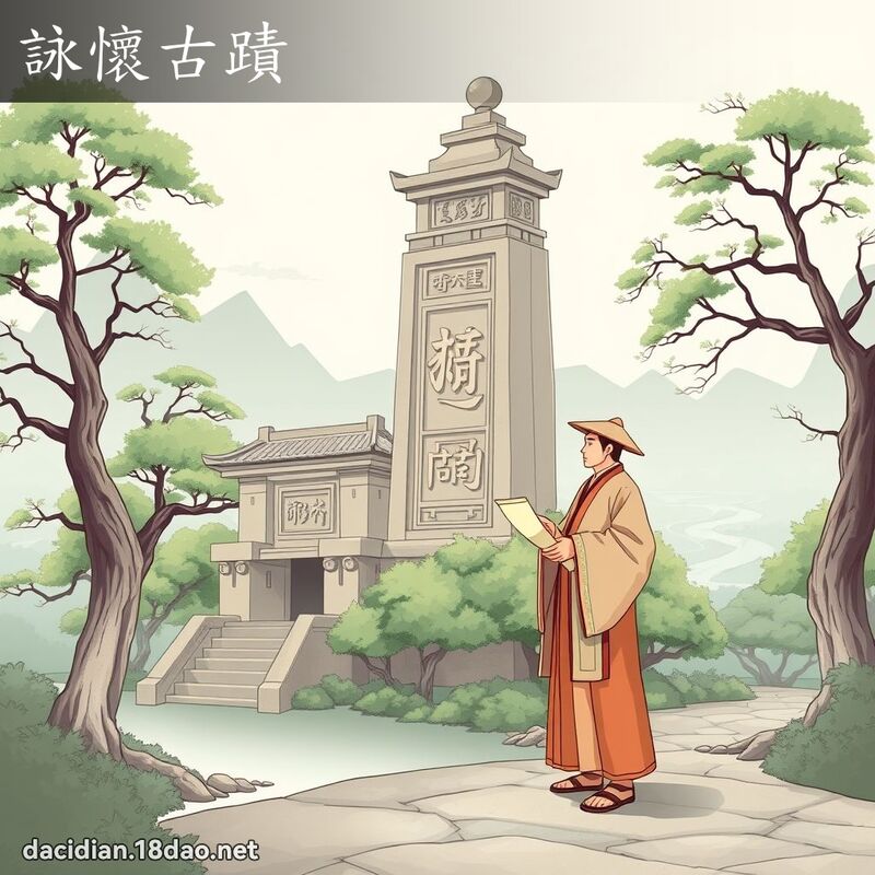 詠懷古蹟 - 國語大辭典配圖