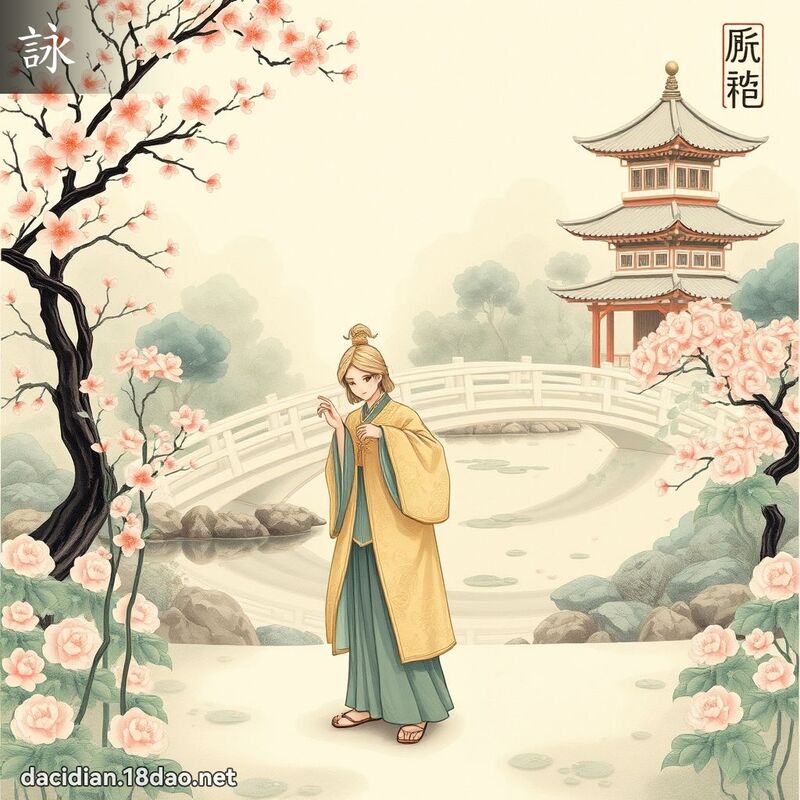 詠 - 國語大辭典配圖