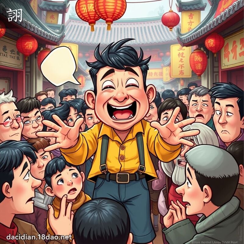 詡 - 国语大辞典配图