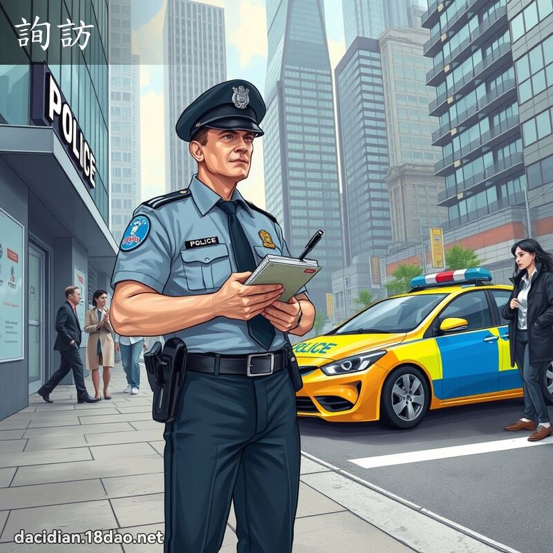 詢訪 - 國語大辭典配圖